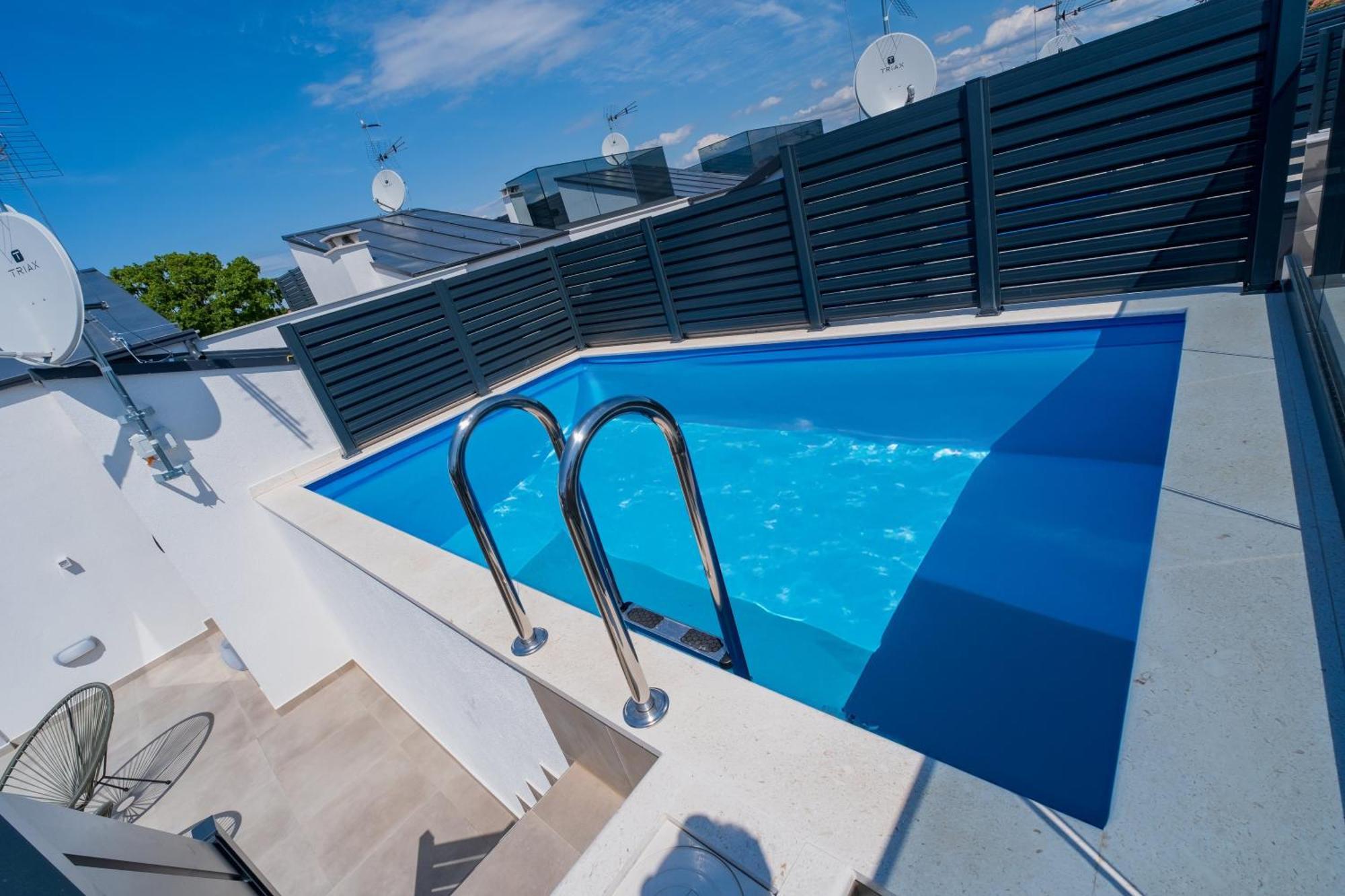 Three-Bedroom Premium Holiday Home Atmosfera With Private Pool&Sauna Vodice Exterior foto