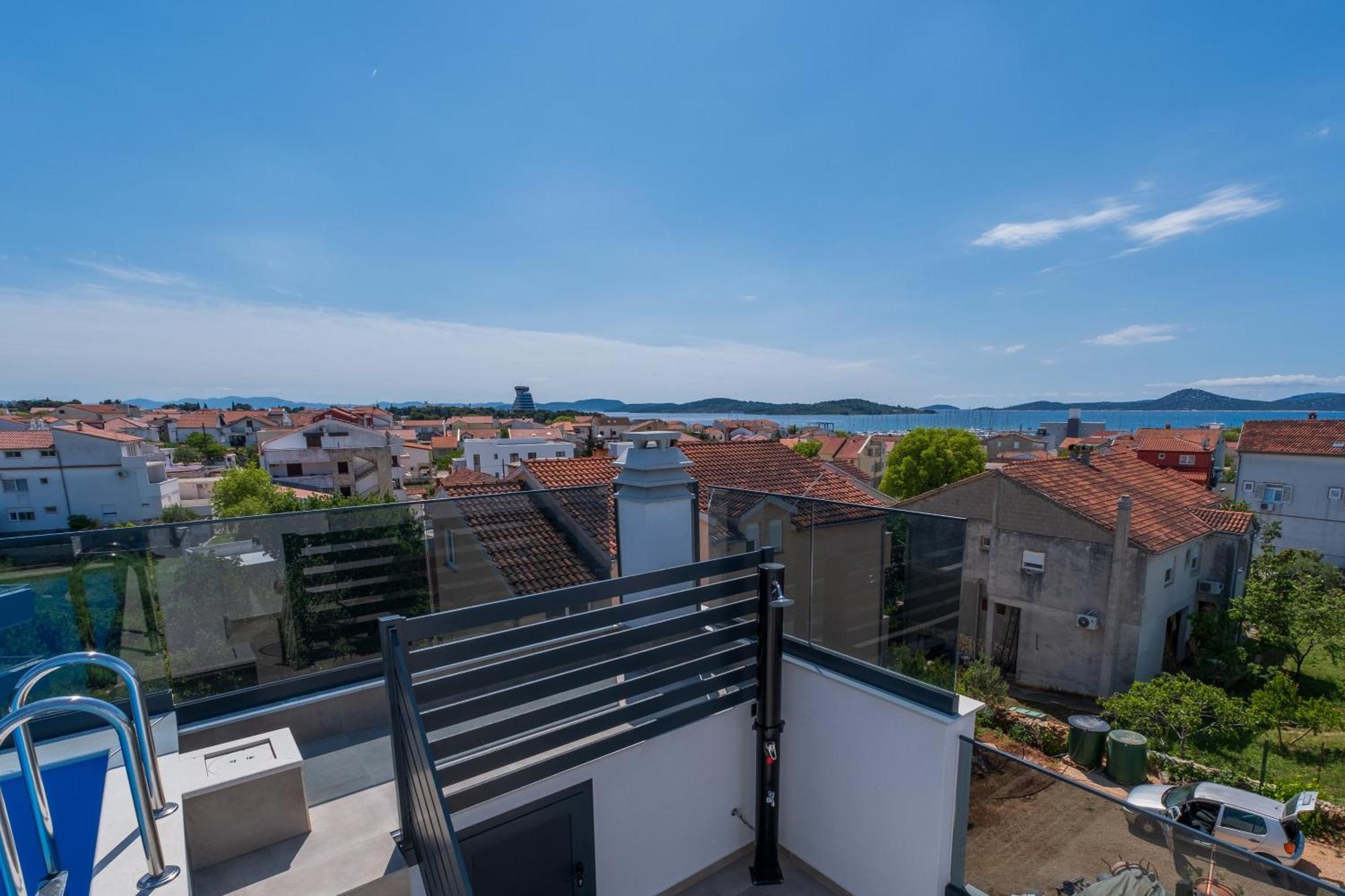 Three-Bedroom Premium Holiday Home Atmosfera With Private Pool&Sauna Vodice Exterior foto
