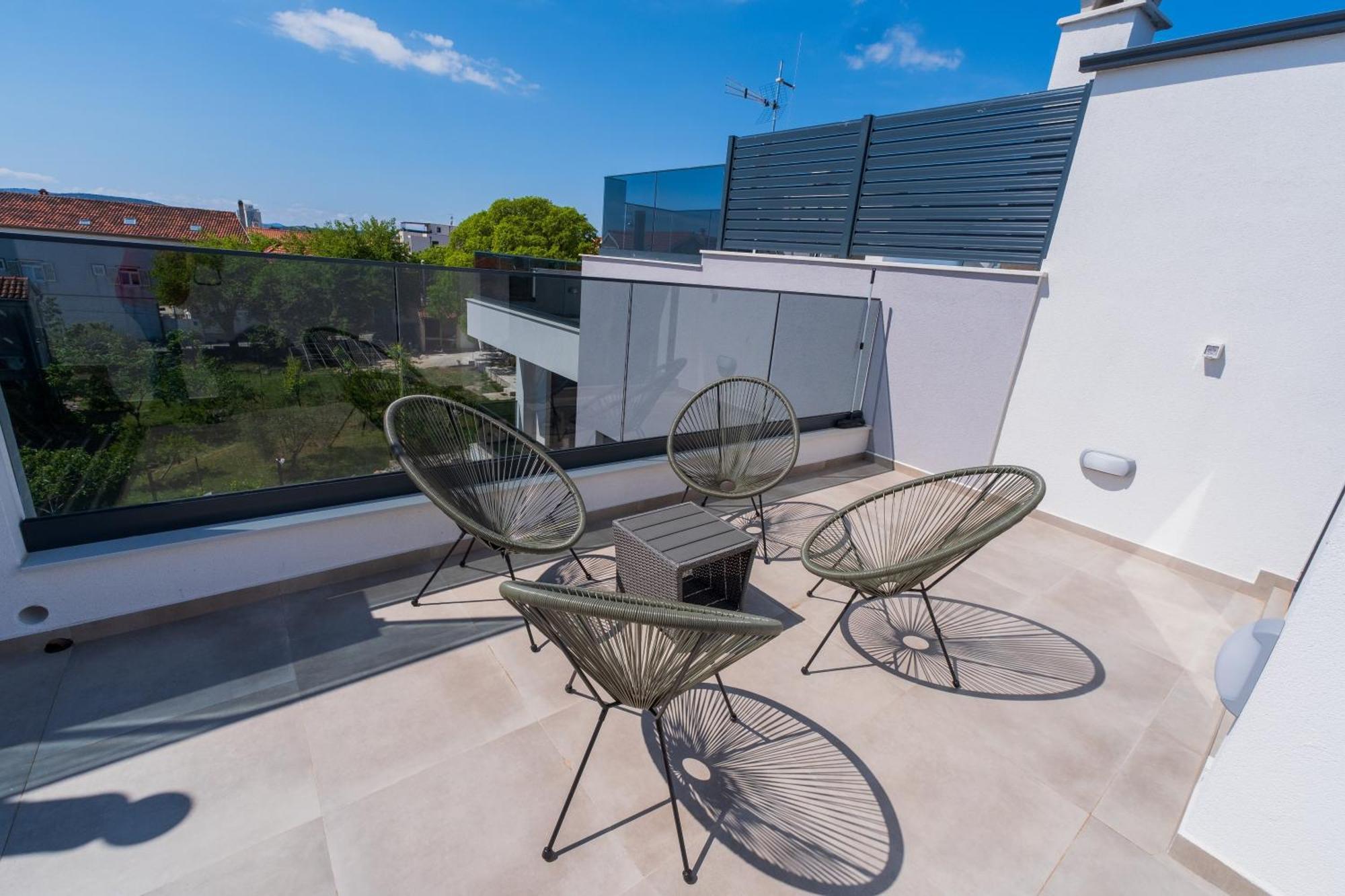 Three-Bedroom Premium Holiday Home Atmosfera With Private Pool&Sauna Vodice Exterior foto