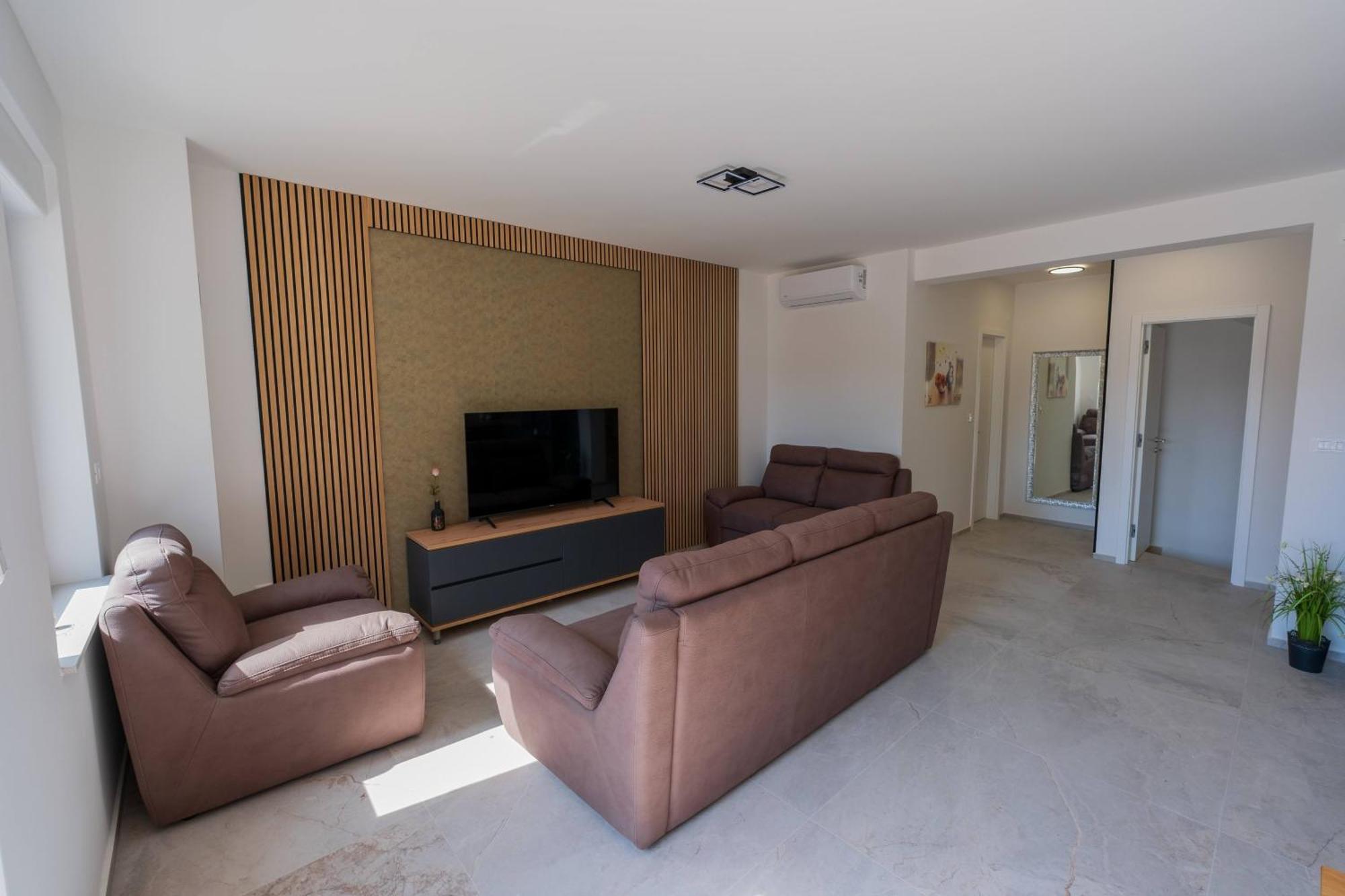 Three-Bedroom Premium Holiday Home Atmosfera With Private Pool&Sauna Vodice Exterior foto