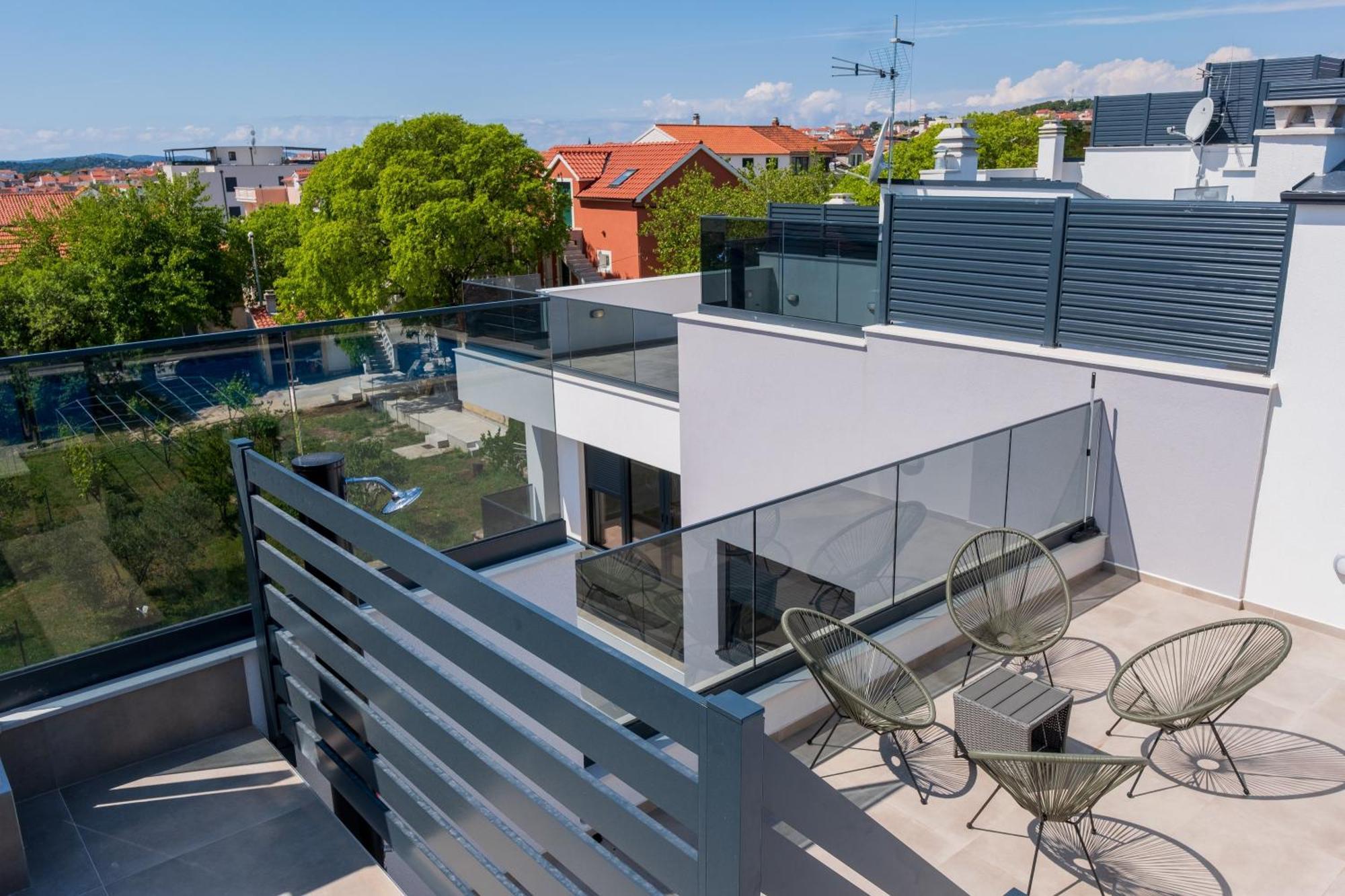 Three-Bedroom Premium Holiday Home Atmosfera With Private Pool&Sauna Vodice Exterior foto