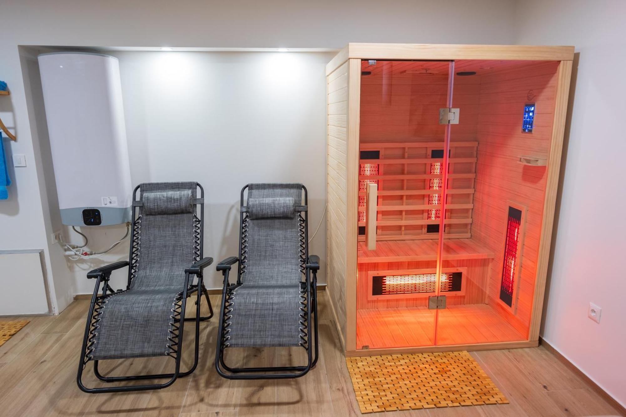 Three-Bedroom Premium Holiday Home Atmosfera With Private Pool&Sauna Vodice Exterior foto