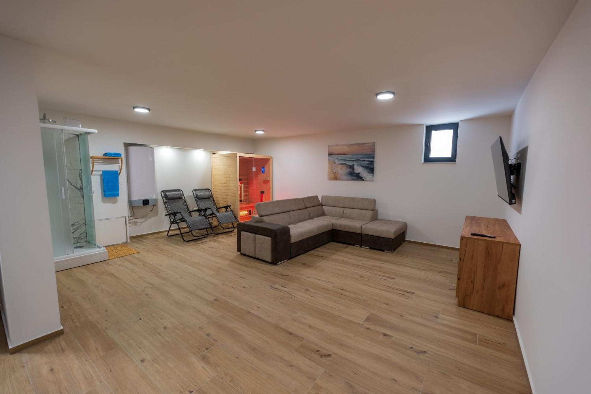 Three-Bedroom Premium Holiday Home Atmosfera With Private Pool&Sauna Vodice Exterior foto